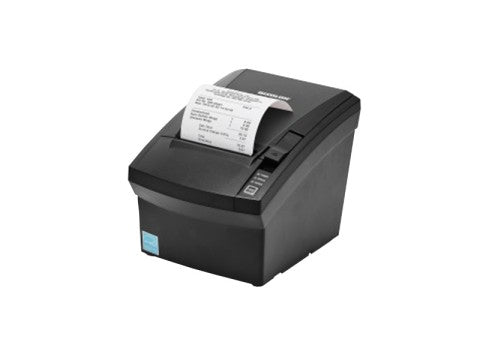 SRP-332II - Thermo-Bondrucker mit Abschneider, 203dpi, 220mm/Sek., USB + RS232, schwarz