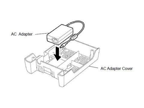 BV924-ACD-QM-S - Netzteilabdeckung, schwarz für BV420