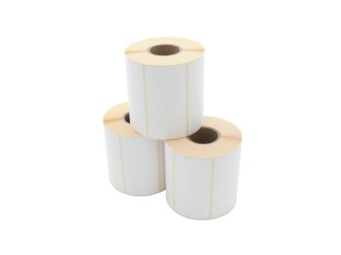 Etikettenrolle - Thermodirekt, 100 x 50mm, D105mm, Kern 40, 930 Etiketten/Rolle, permanent