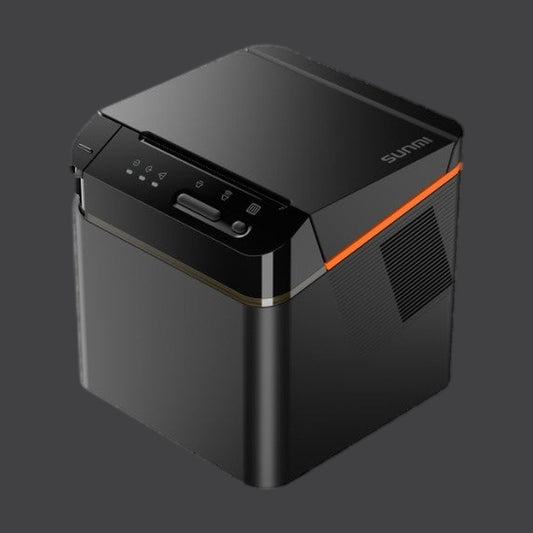 Cloud Printer - Küchendrucker mit Abschneider, thermodirekt, 80mm, USB + Ethernet + WiFi + Bluetooth, schwarz