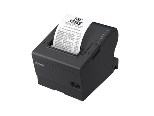 TM-T88VII-B - USB + Ethernet + RS232, Receipt Thermal Printer, 80mm, black