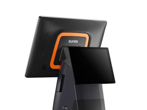 T2s - Touchsystem 15.6&quot; FHD + 10&quot; Kundenanzeige HD, kapazitiver Touchscreen, Android 9.0, 80mm Thermobondrucker