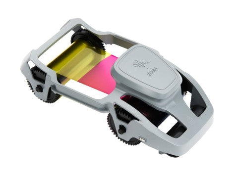 Original-Farbband ZEBRA, Color-YMCKO, ca. 200 Drucke pro Rolle für ZC100, ZC300