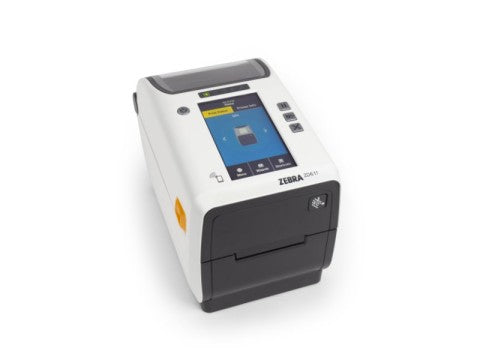 ZD611 - Etikettendrucker für das Gesundheitswesen, thermotransfer, Farb-Display, 203dpi, USB + Bluetooth + Ethernet + WLAN, weiss