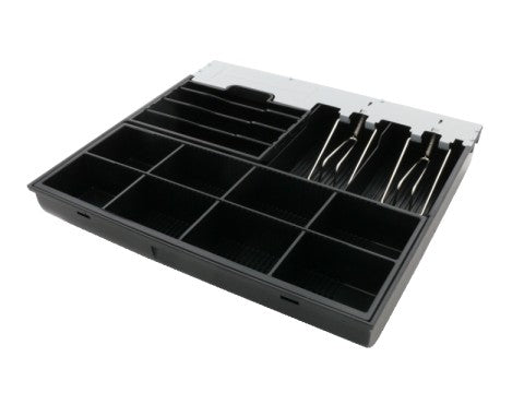 Geldeinsatz für AC-4100 Kassenlade, 8 Münzfächer, 6 Scheinfächer