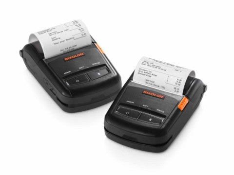 SPP-R210 - Mobiler Thermodirekt-Bondrucker, 58mm, USB + RS232 + Bluetooth (iOS), schwarz