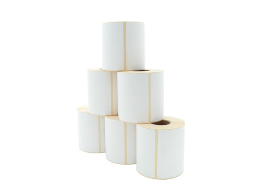 Label roll - Thermal Direct, 101.6 x 101.6mm, D110mm, Core 40, 480 labels/roll, permanent