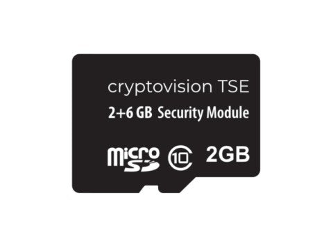 TSE-Cryptovision V2.1 - MicroSD, 8 GB, Standard Laufzeit 5 Jahre