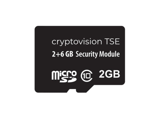 TSE-Cryptovision V2.1 - MicroSD, 8 GB, Standard Laufzeit 5 Jahre