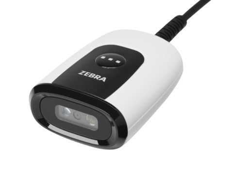 DS55-Serie - Stationärer 2D-Barcodescanner, Standard Reichweite, USB + RS232, weiss