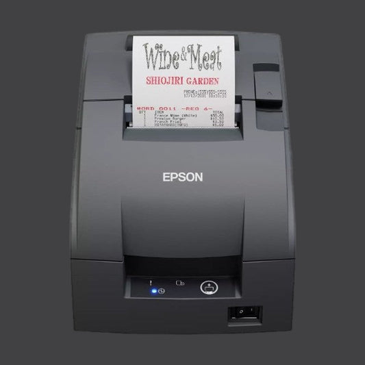TM-U220IIB - Bon-Nadeldrucker, 76mm, Abschneider, Ethernet, schwarz
