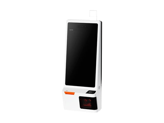 K2 - 24" Full HD Dokunmatik Ekranlı Self-Servis Kiosk Sistemi, GMS'li Android 13, Newland 2D Tarayıcı, 80 mm Fiş Yazıcı