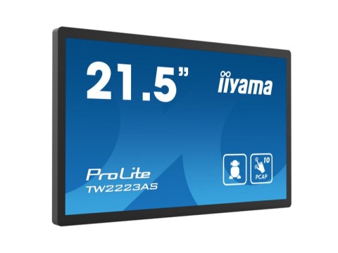 ProLite TW2223AS-B2  - 21.5&quot; Touchmonitor, PCAP, 10 Touchpunkte, Android 12, Full HD, schwarz