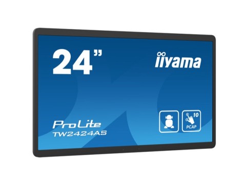 ProLite TW2424AS-B1  - 23.8&quot; Touchmonitor, PCAP, 10 Touchpunkte, Android 12, Full HD, schwarz