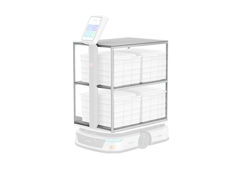 Shelving system for S100