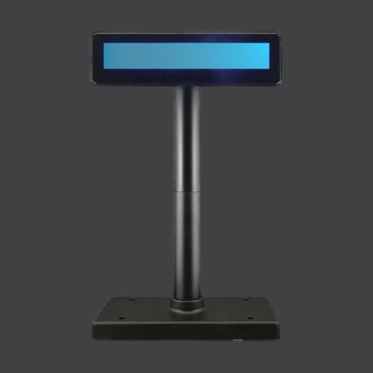 LCD750 - LCD Kundendisplay, USB, dunkelgrau