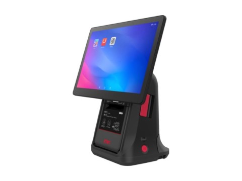D4 Pro - 15.6&quot; Widescreen Display, 80mm Thermobondrucker, Android 13 mit GMS, 8GB/128GB