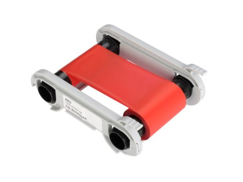 Farbband rot monochrom für Zenius - 1000 Karten/Rolle