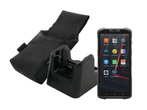 L2H - 5.5&quot; Display, Android 11 mit GMS, 4GB/64GB, Sunmi 2D-Scanner, Fingerabdruckleser, Octa-Core ***inkl. Cradle und Holster***