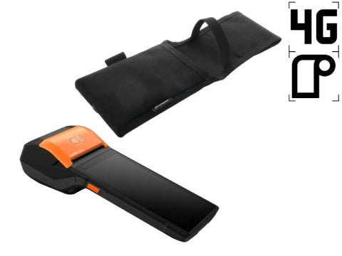 V2s -  5.5&quot; Display, Android 11, 58mm Thermobondrucker, microSD Slot, 4G ***inkl. Holster***