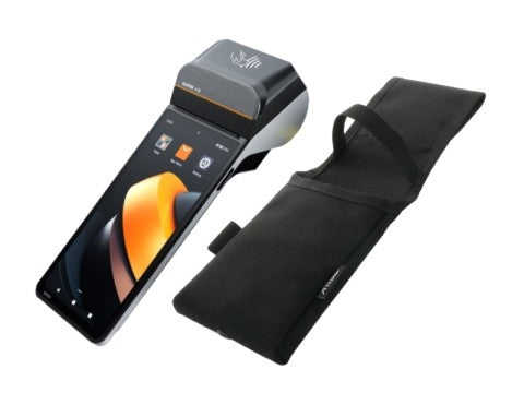 V3 -  6.75&quot; Display, Android 13, 58mm Bondrucker + Labeldrucker, microSD Slot, 4G, NFC ***inkl. Holster***