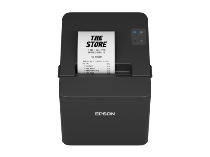 TM-T20IV - Fiş Termal Yazıcısı, Otomatik Kesici, 80mm, Baskı Hızı 250mm/sn, USB + RS232, Siyah