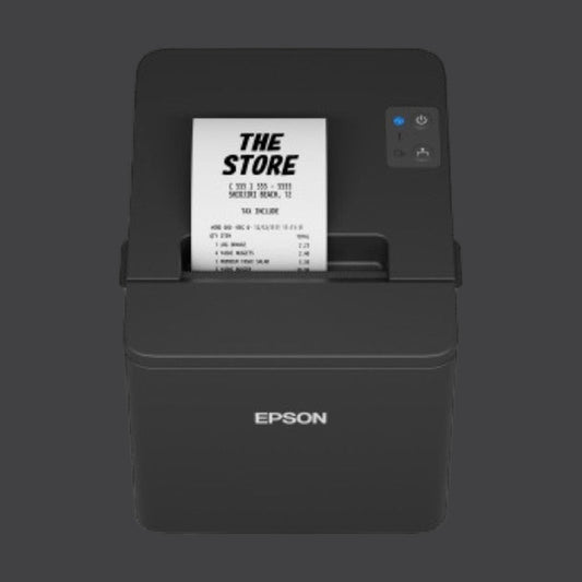 TM-T20IV - Bon-Thermodrucker mit Abschneider, 80mm, Druckgeschwindigkeit 250mm/Sek., USB + RS232 + Ethernet, schwarz
