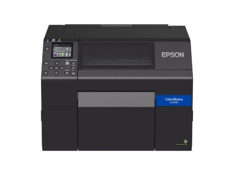 ColorWorks D6500 (AE) - Farb-Etikettendrucker, Abschneider, USB + Ethernet, Druckbreite 203.2mm, schwarz