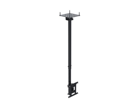 Deckenhalterung für Displays bis 43&quot;, VESA100 und VESA200, schwarz