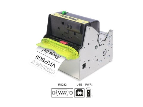 VKP80II RX - Kioskeinbaudrucker, thermodirekt, Abschneider, RS232 + USB