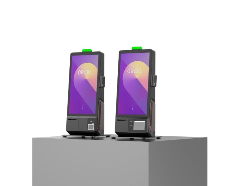 Heron 1 - 23.8" Kiosk Sistemi, Android 15 GMS, 8GB RAM, 128GB ROM, 80mm Termal Yazıcı, Barkod Tarayıcı, NFC