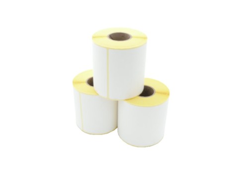 Etikettenrolle (Versandaufkleber DHL, Hermes, UPS, GLS, Fedex, DPD) - Thermodirekt, 101.6 x 152.4mm, D110mm, Kern 40mm, 320 Etiketten/Rolle, permanent