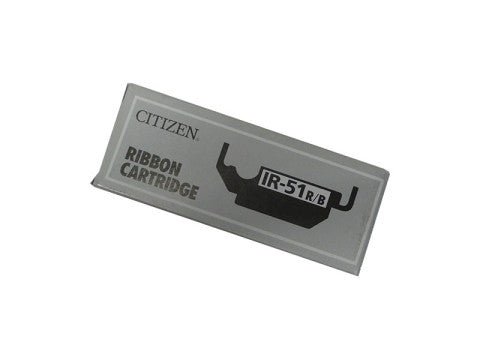 Original-Farbband CITIZEN IR51, schwarz/rot, z. B. für IDP 562 / IDP 560