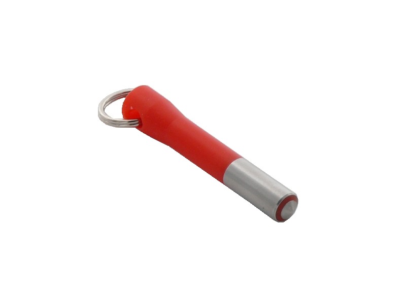 Waiter's pen red, with fixed serial number, color description