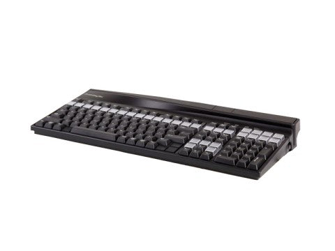 MCI 3100 - Programmierbare Kassentastatur mit Magnetkartenleser Spur 1, 2, 3, USB, schwarz