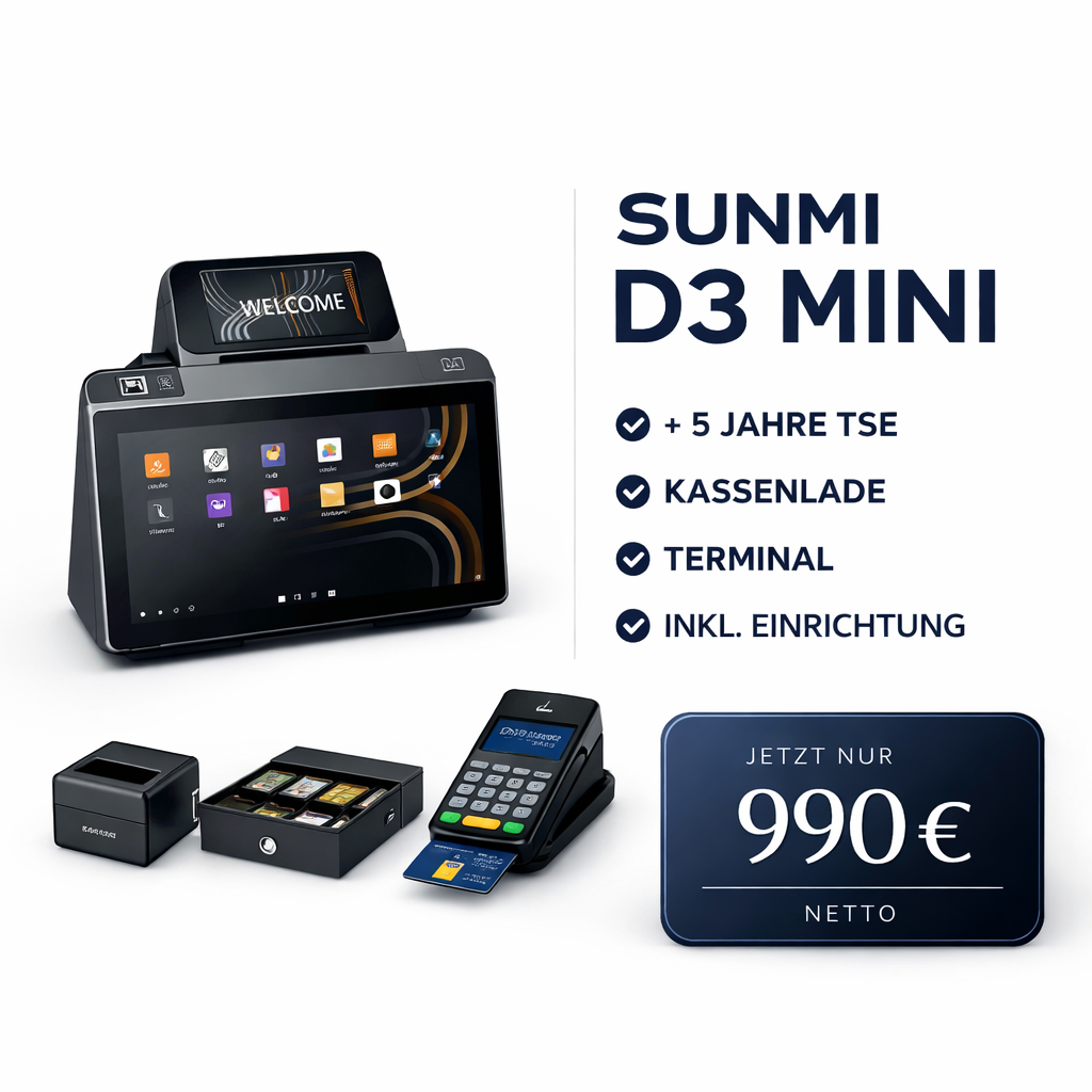 Skyline Payment® Komplett-Kassensystem