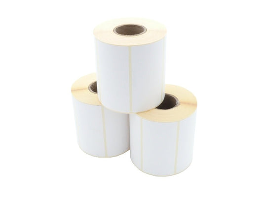 Label Roll - Thermal Transfer, 100 x 50mm, D103mm, Core 40, 930 Labels/Roll, permanent, perforated after each label