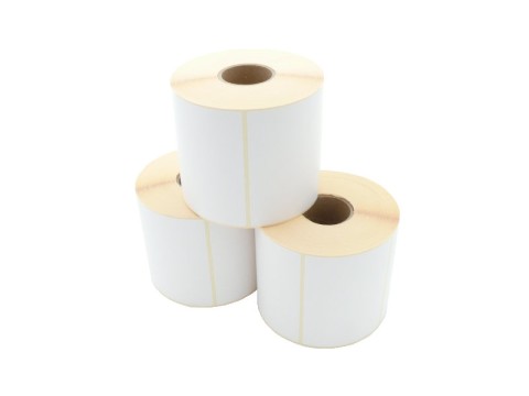 Etikettenrolle - Thermotransfer, 101.6 x 76.2mm, D125mm, Kern 40, 960 Etiketten/Rolle, permanent **perforiert**
