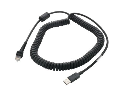 CAB-467 - USB-Kabel, Typ A, spiral, 3.6m für PowerScan