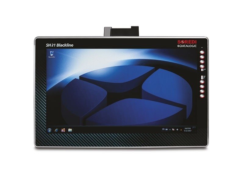 SH21 - Mobiler Computer mit 21" (53.34cm) Blackline kapazitivem Touch, Windows 7, 1.9 GHz Prozessor und 110/230 VAC 60W