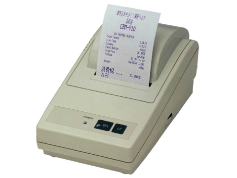 CBM-910II - Bon-Nadel-Drucker, 2K Buffer,  40 Zeichen, 57mm, Centronics, weiss **OHNE Schnittstellenkabel**