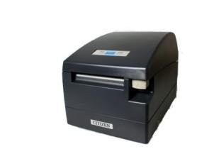 CT-S2000- Bondrucker mit Frontausgabe und Abschneider, 82.5mm, USB, schwarz