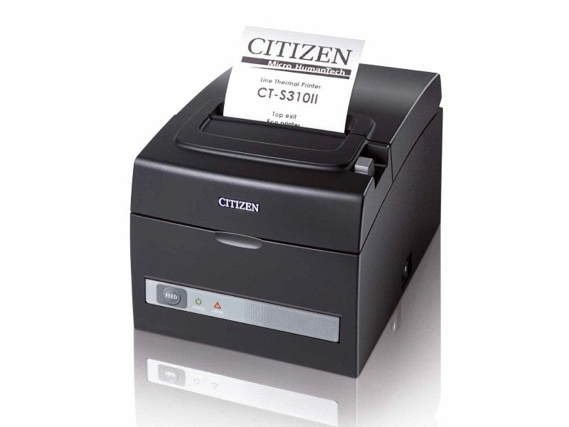 CT-S310II - Thermo-Bondrucker mit Abschneider, 80mm, USB + RS232, schwarz