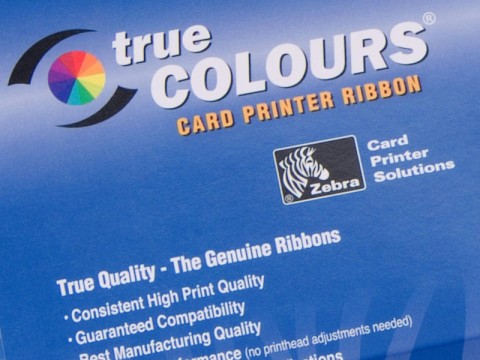 5095 resin - Farbband High Performance Harz, 74m x 33mm, 1/2 Zoll-Kern, außen beschichtet