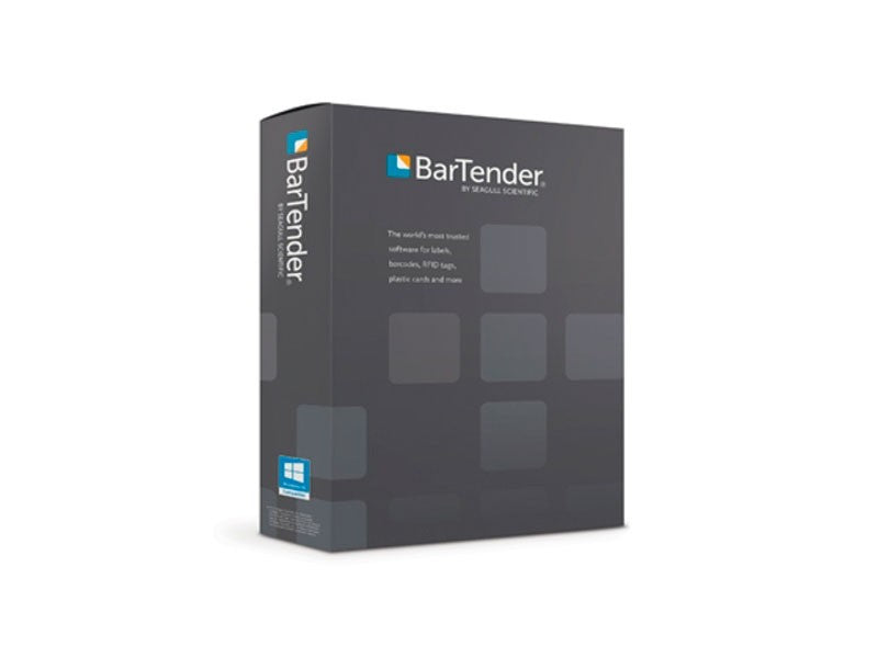 BarTender Starter - Etikettensoftware, Anwendungslizenz inkl. 5 Jahre Wartung