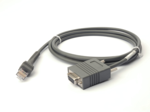 RS232-Kabel - DB9 Female, TxD on 2, gerade, 2m für LS2208, DS2208, DS6700, DS9208, LS9208, LS3408, DS4308, LS3578, DS4608, DS9908R und LS4208