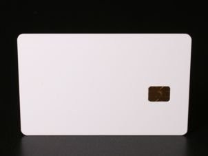 Chipkarte SLE5542 (Nachfolger der 4442)
