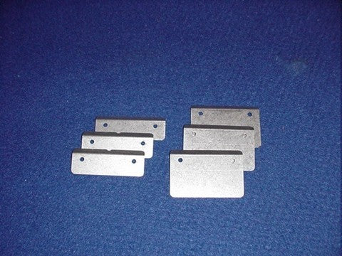 VANES 40 - Kern-Flügelräder (3 Stück) für 40mm-Kern für Standard Shaft und 10&quot; Shaft