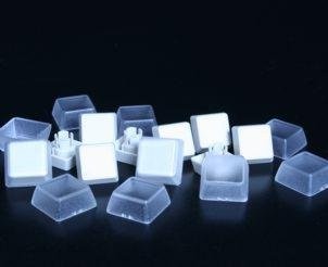 1 x 1 Taste für W/X, weiss