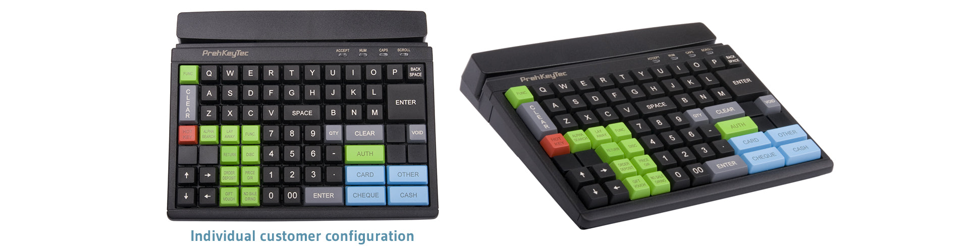 Preh MCI 84 programmierbare Kassentastatur, USB, schwarz